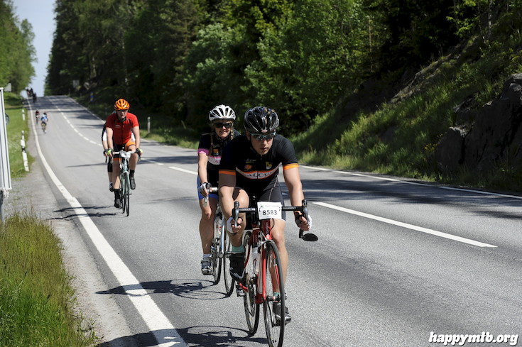 Bild från Vätternrundan 2015