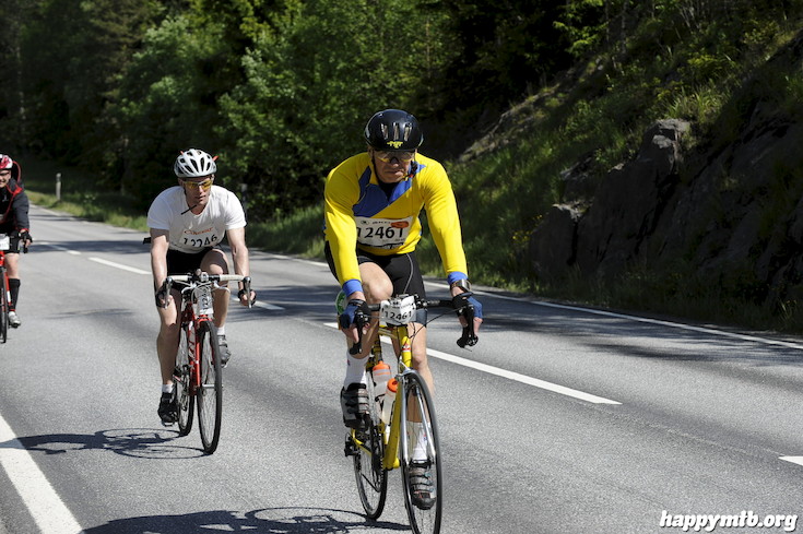 Bild från Vätternrundan 2015