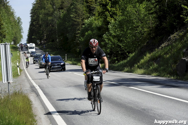 Bild från Vätternrundan 2015