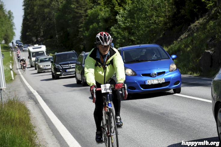 Bild från Vätternrundan 2015