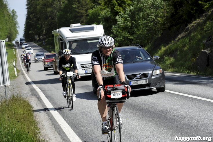 Bild från Vätternrundan 2015