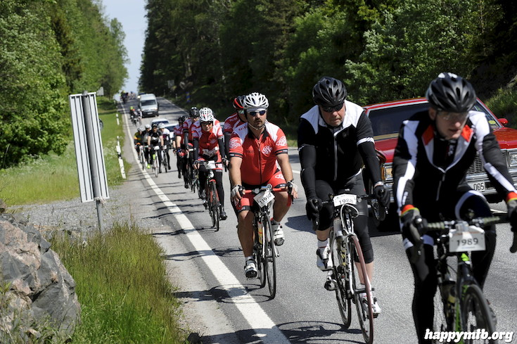 Bild från Vätternrundan 2015