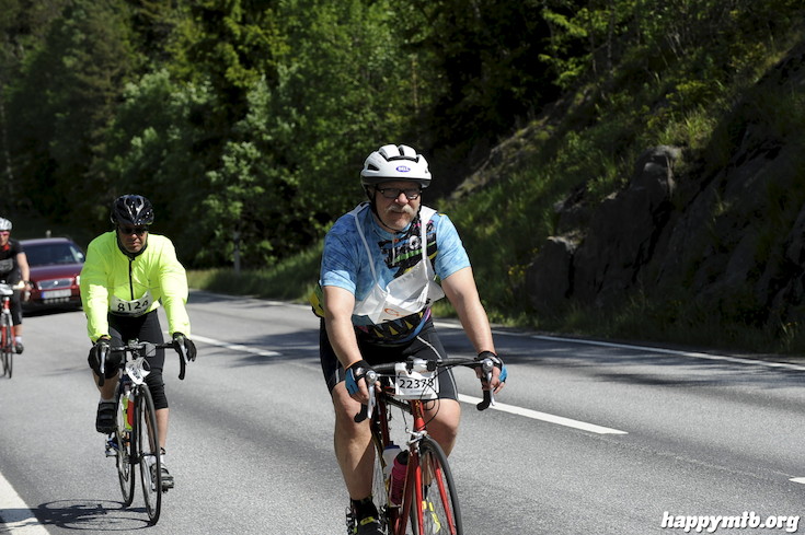 Bild från Vätternrundan 2015