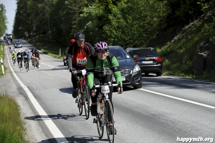 Bild från Vätternrundan 2015