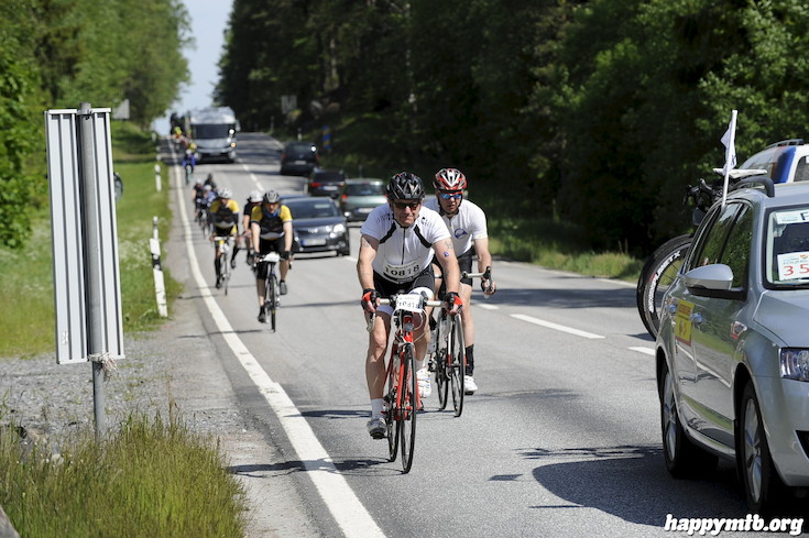 Bild från Vätternrundan 2015
