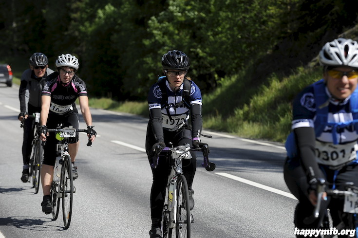 Bild från Vätternrundan 2015