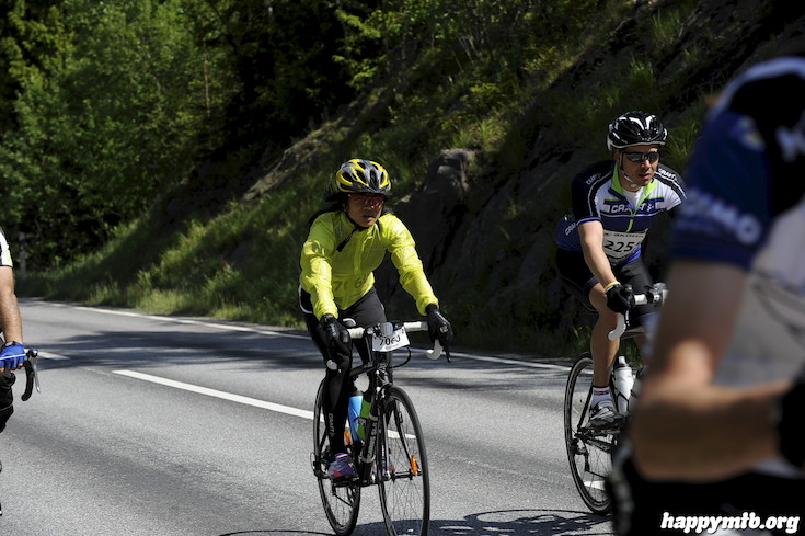 Bild från Vätternrundan 2015