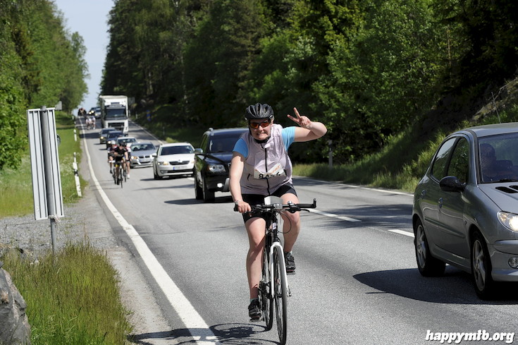 Bild från Vätternrundan 2015
