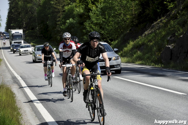 Bild från Vätternrundan 2015