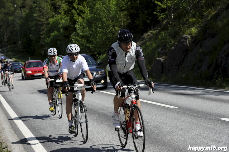 Bild från Vätternrundan 2015