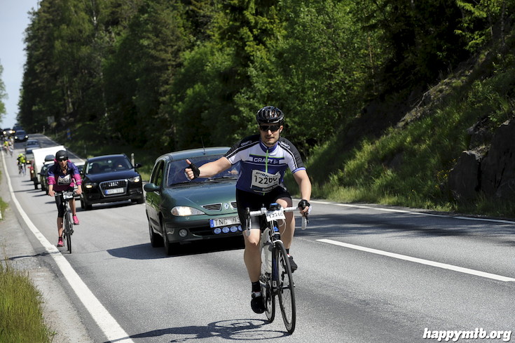 Bild från Vätternrundan 2015