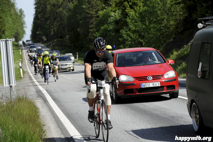 Bild från Vätternrundan 2015