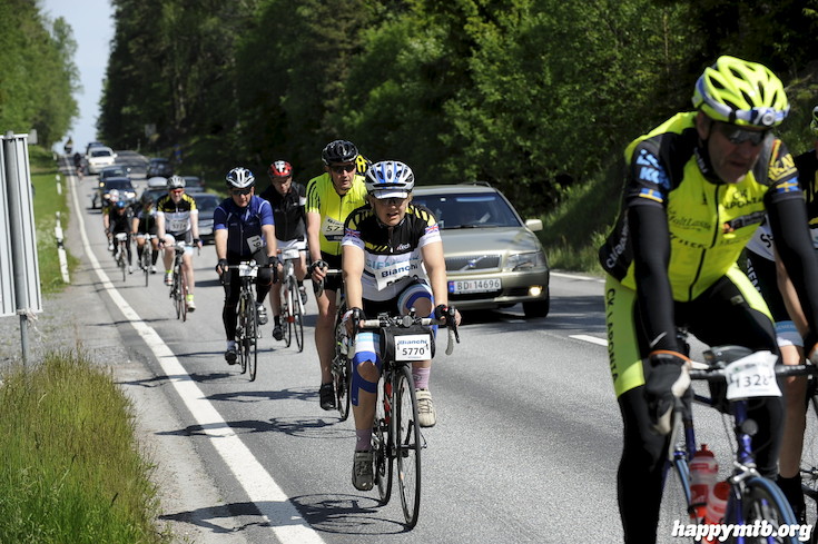 Bild från Vätternrundan 2015
