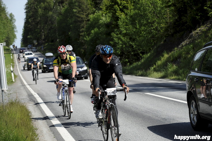 Bild från Vätternrundan 2015
