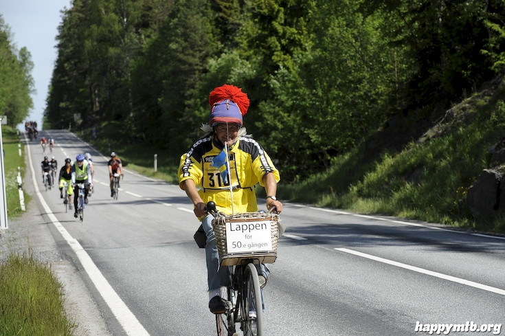 Bild från Vätternrundan 2015