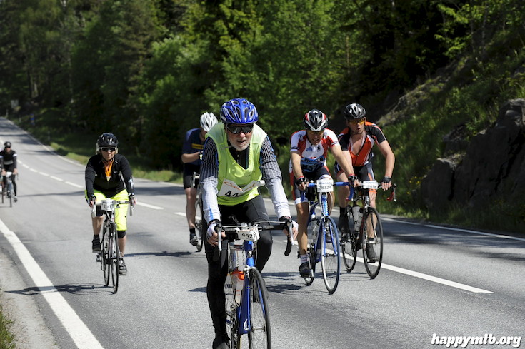 Bild från Vätternrundan 2015