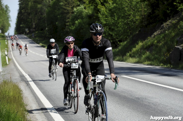 Bild från Vätternrundan 2015