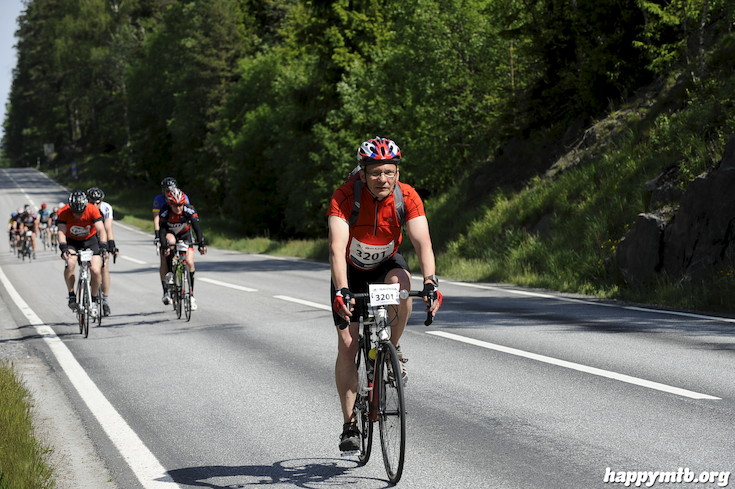 Bild från Vätternrundan 2015