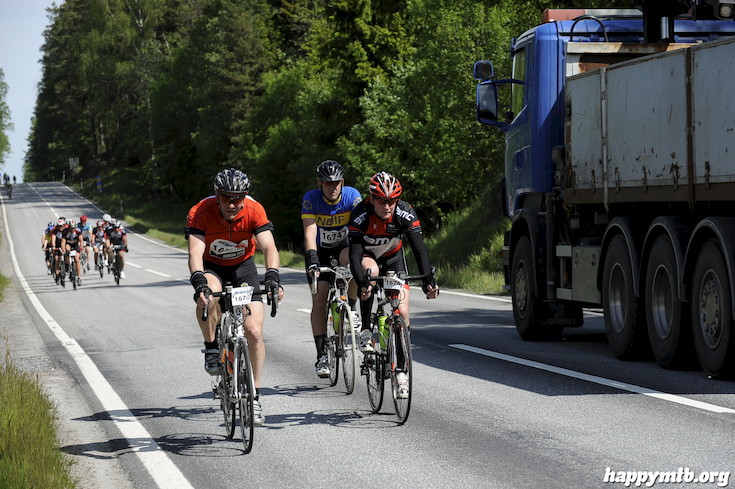 Bild från Vätternrundan 2015