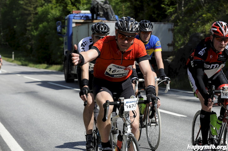 Bild från Vätternrundan 2015
