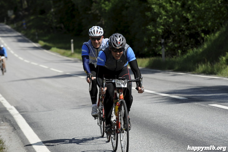 Bild från Vätternrundan 2015