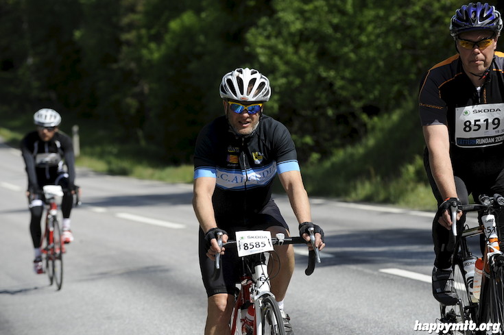 Bild från Vätternrundan 2015