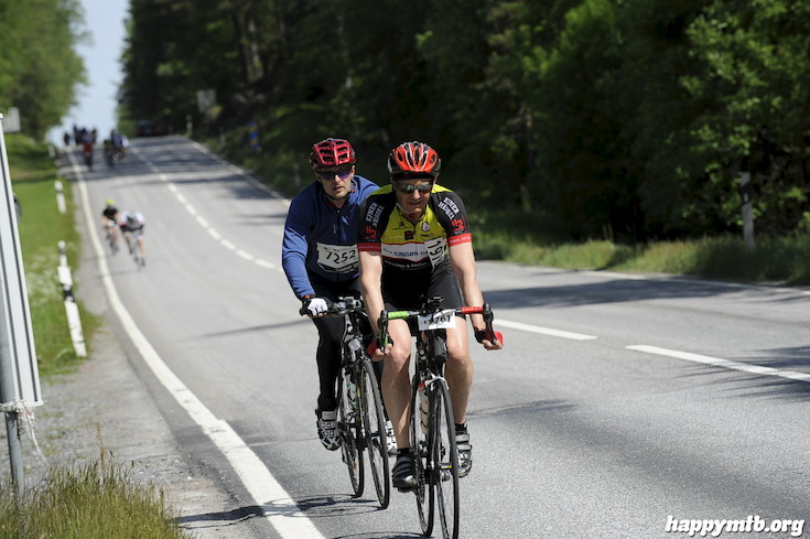 Bild från Vätternrundan 2015