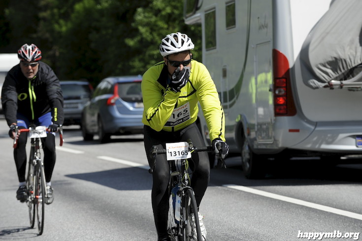 Bild från Vätternrundan 2015