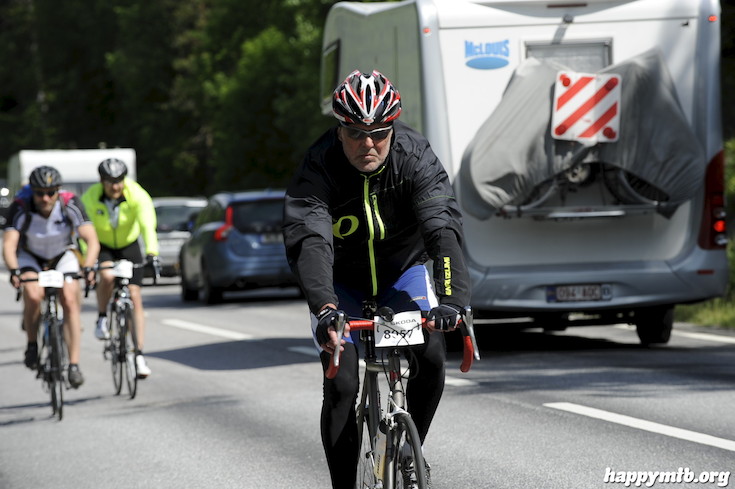 Bild från Vätternrundan 2015