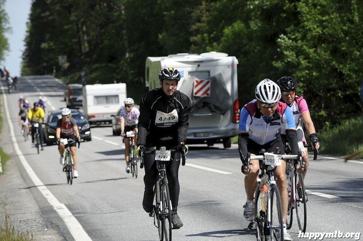 Bild från Vätternrundan 2015