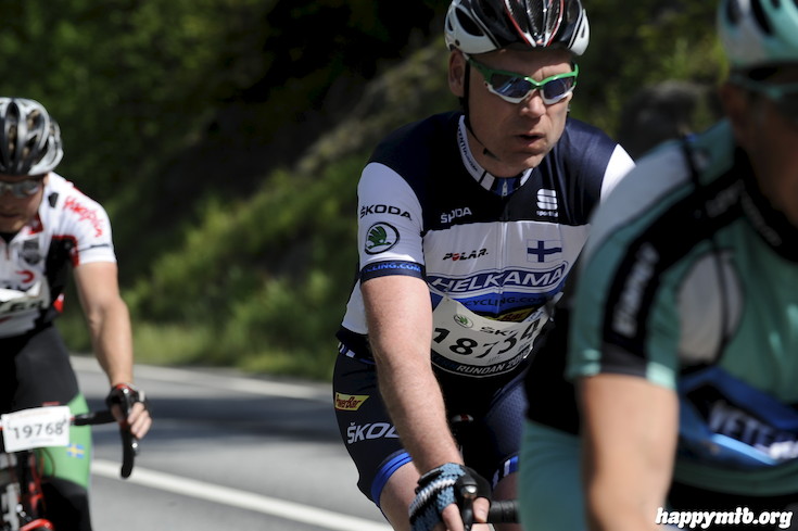 Bild från Vätternrundan 2015