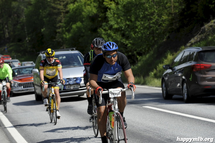 Bild från Vätternrundan 2015