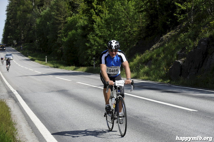 Bild från Vätternrundan 2015