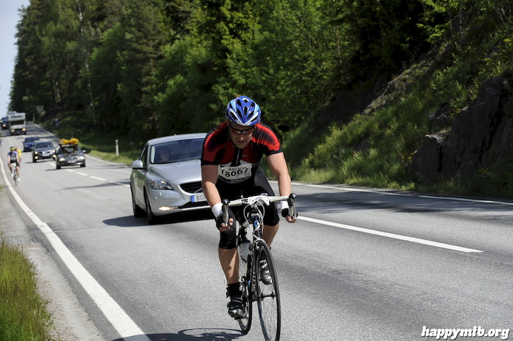 Bild från Vätternrundan 2015