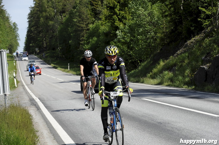 Bild från Vätternrundan 2015
