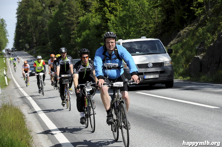 Bild från Vätternrundan 2015