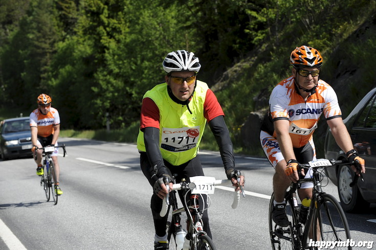 Bild från Vätternrundan 2015