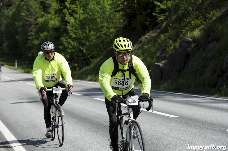 Bild från Vätternrundan 2015