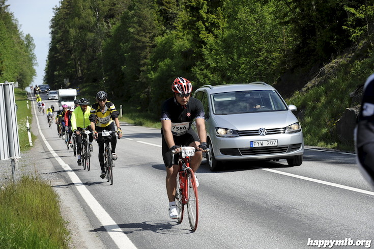 Bild från Vätternrundan 2015