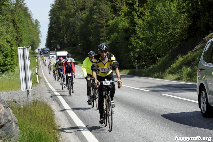 Bild från Vätternrundan 2015