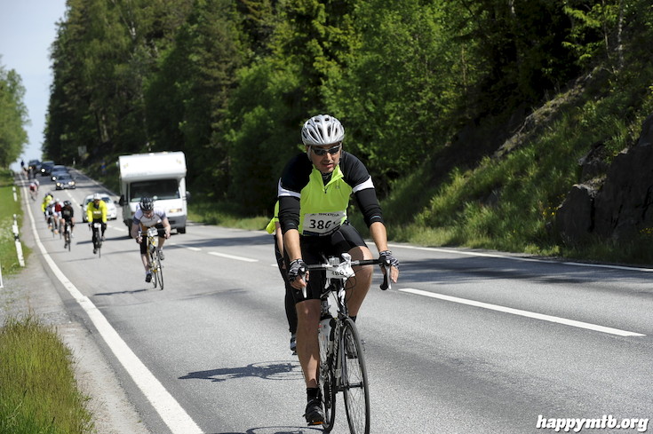 Bild från Vätternrundan 2015