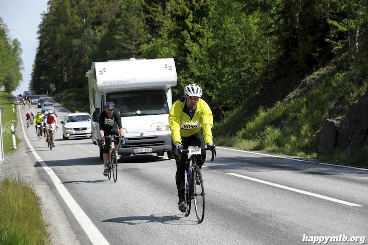 Bild från Vätternrundan 2015