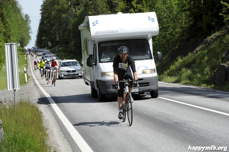 Bild från Vätternrundan 2015