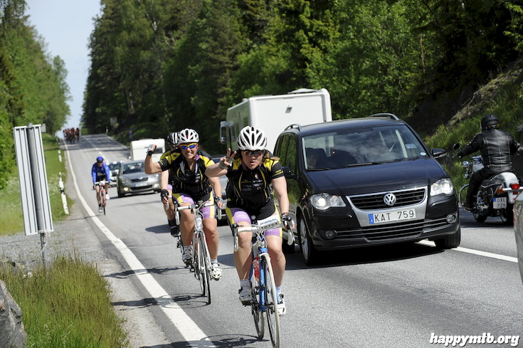 Bild från Vätternrundan 2015