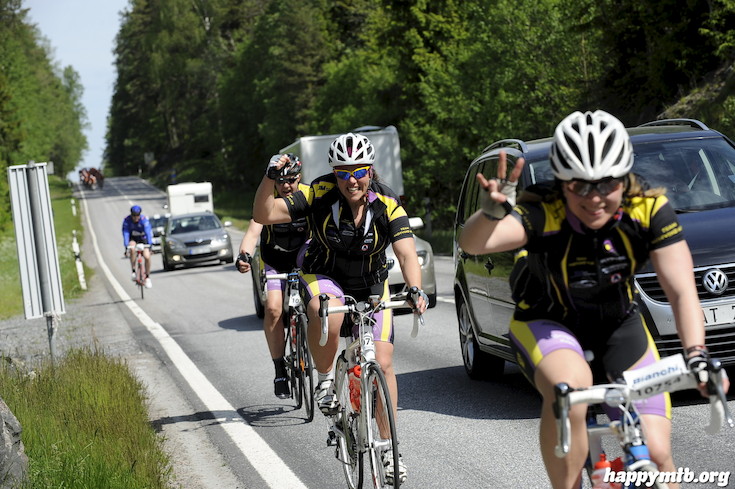 Bild från Vätternrundan 2015