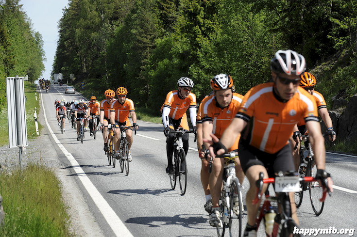 Bild från Vätternrundan 2015