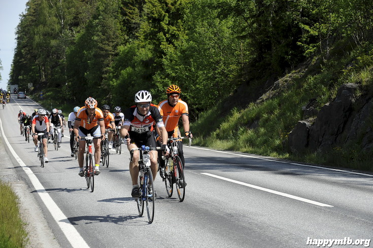 Bild från Vätternrundan 2015