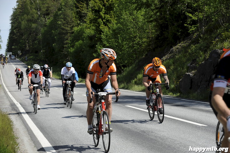 Bild från Vätternrundan 2015