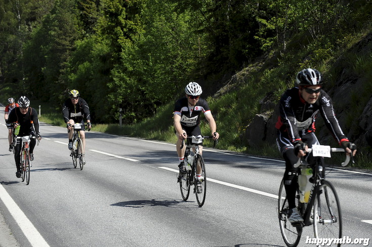 Bild från Vätternrundan 2015