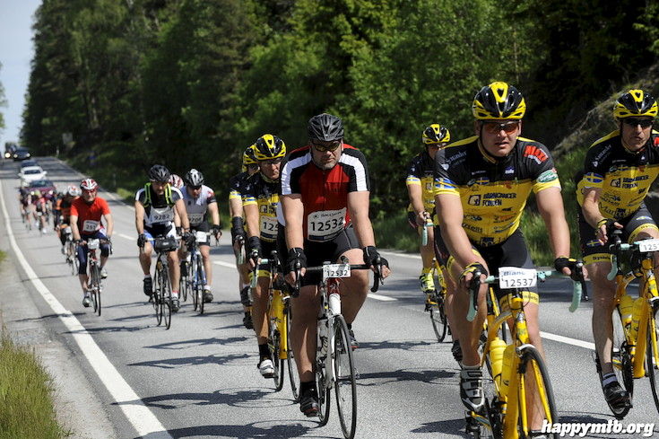 Bild från Vätternrundan 2015